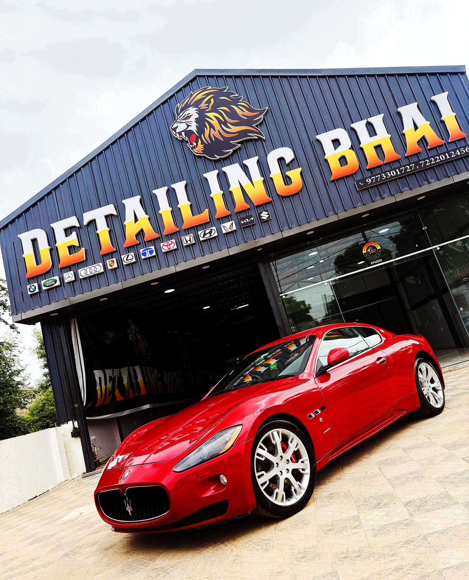 ceramic coating on maserati granturismo